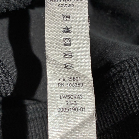 Lululemon Scuba High-Rise Sweat Pant Jogger Black - Picture 6 of 6